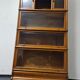Bibliothèque Barristers en chêne vintage par Heinrich Zeiss Allemagne