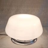 Art Deco ceiling light with opaline globe - mid 20th century