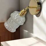 Applique murale dorée