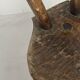 Brutalist Wabi Sabi milking chair, France ca 1950