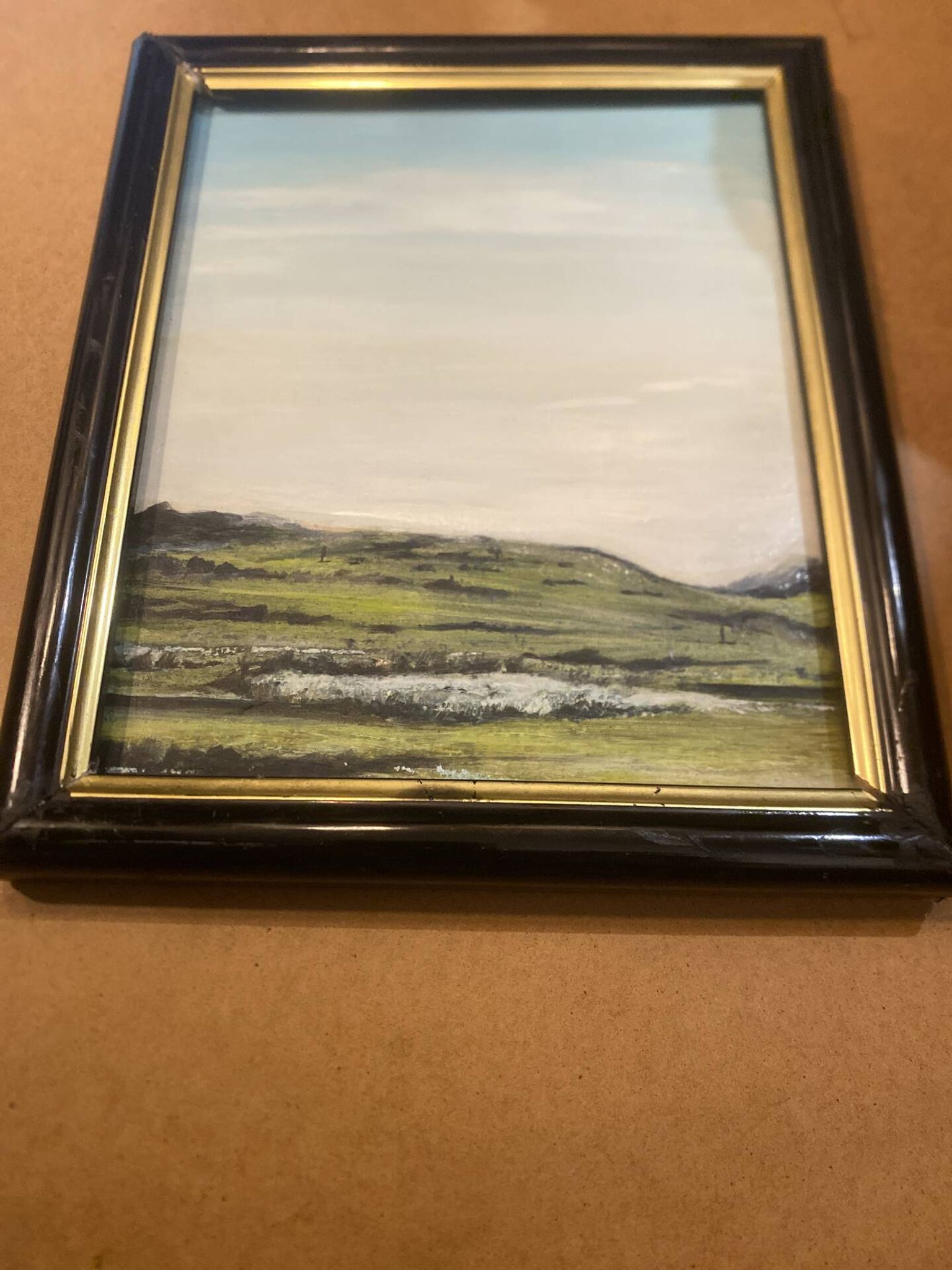 Peinture à l’huile - paysage original