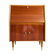 Vintage secretary in varnished mahogany 1970