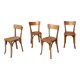 4 chaises bistrot Luterma