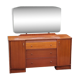 Coiffeuse commode vintage des années 60 en acajou