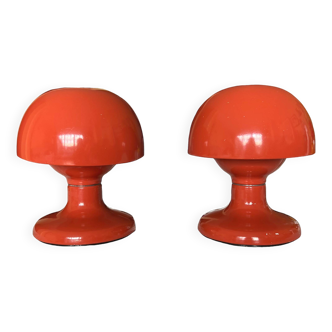 Paire de lampes de table Jucker par Tobia Scarpa pour Flos, années 1960