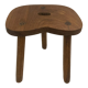Tabouret tripode en chêne massif