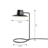 Louis Poulsen AJ Oxford table lamp