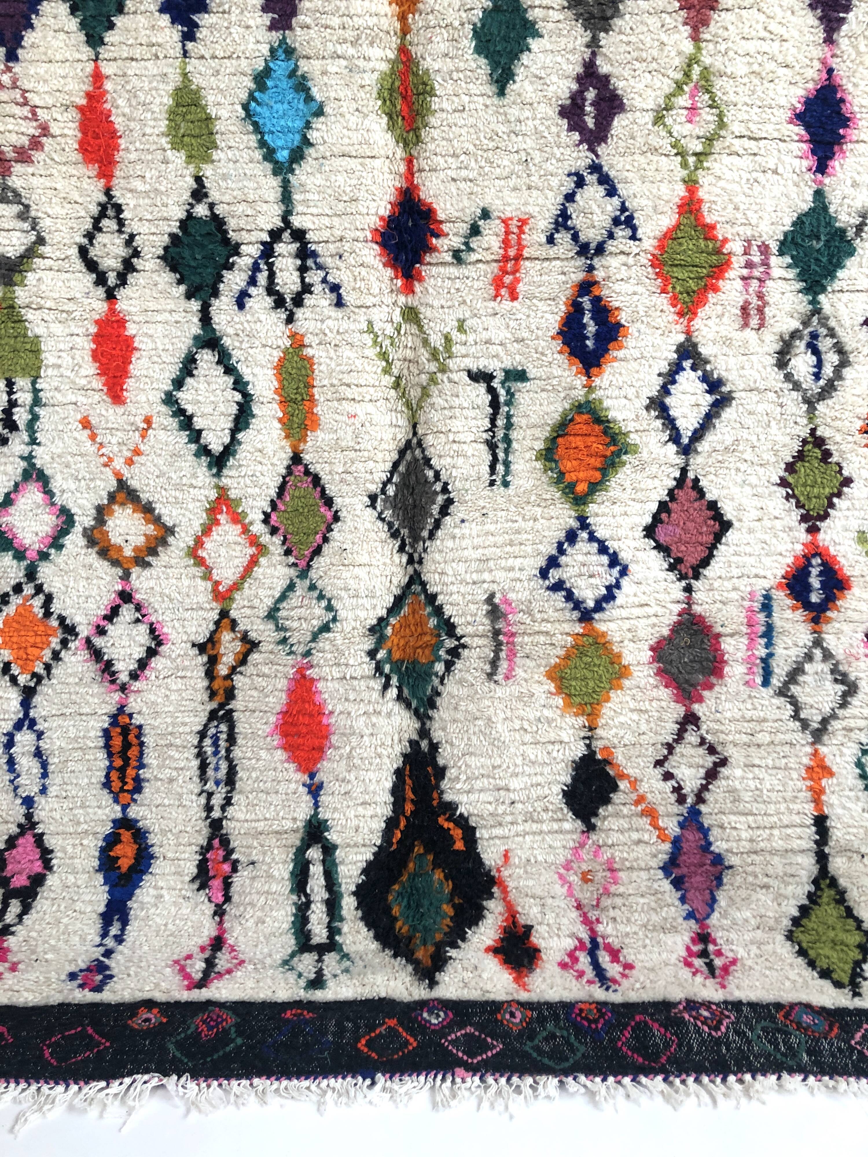 Moroccan berber carpet azilal 286x203cm