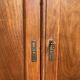 Small antique wardrobe in Art Deco style