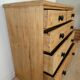 Commode anglaise de la fin du 19 ème siècle