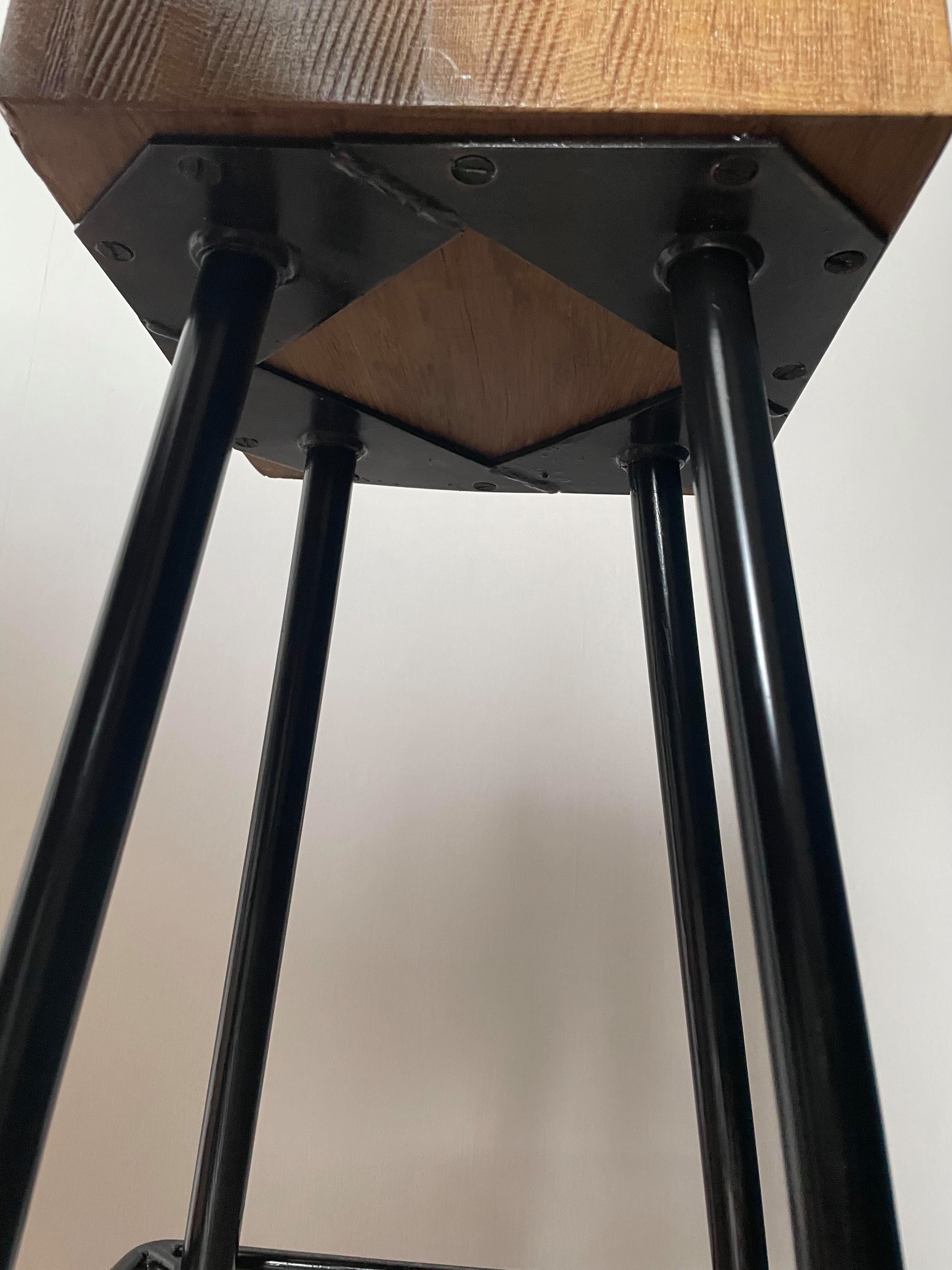 Vintage harness, metal wood, restored