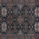 Tapis noué à la main turc vintage 142x155 cm