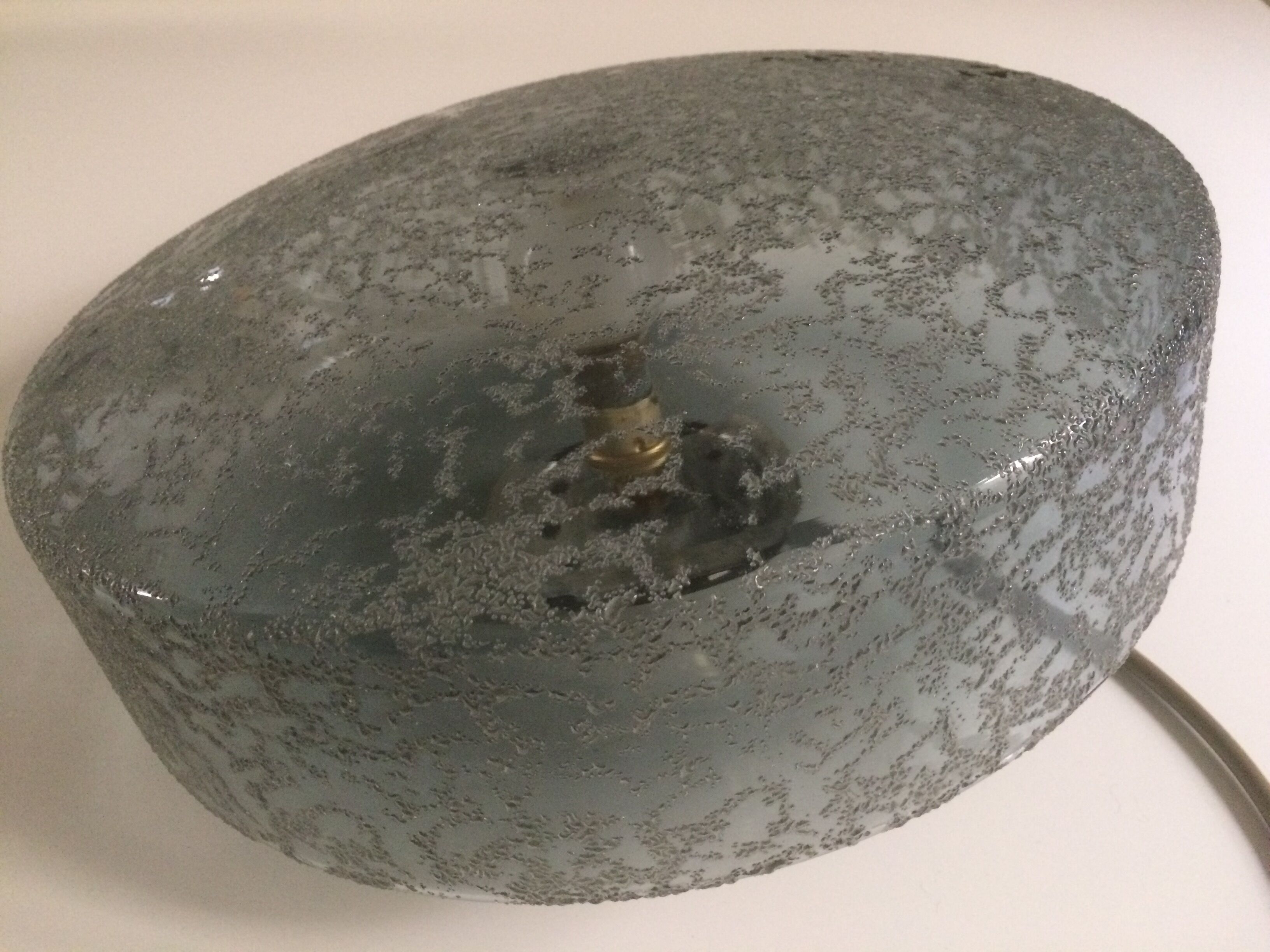 Smoked glass suspension 70s