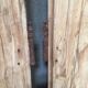 Pair of large old pine doors