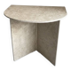 Table de chevet en travertin