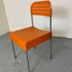 Iconic Italian design Orange Box Chair by Enzo Mari for Aleph Alantide