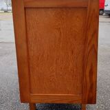 Compass feet chest of drawers