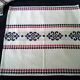 6 serviettes de table  linge basque