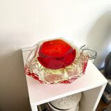 Glass ashtray by Flavio Poli for the House Murano 60'