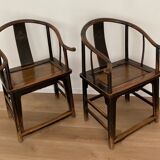 Paire de fauteuils chinois