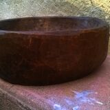Saladier africain en bois sculpté