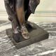 Diane de Gabies, bronze after the antique, brown patina, 19th century
