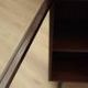 Rosewood display cabinet by Omann Jun Møbelfabrik model 6 with lighting, Denmark 1960s