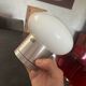 Vintage 1970s opaline wall light ST Valenti Italy lamp Gaetano Scoliari
