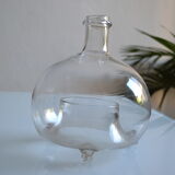 Glass trap blown 18th or 19th century