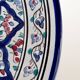 Set de trois plats en céramique peinte espagnole - ⌀ 23, 26 et 32 cm