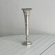 Antique patinated metal soliflore vase