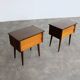 Ensemble de tables de chevet vintage | Commodes | Années 1960