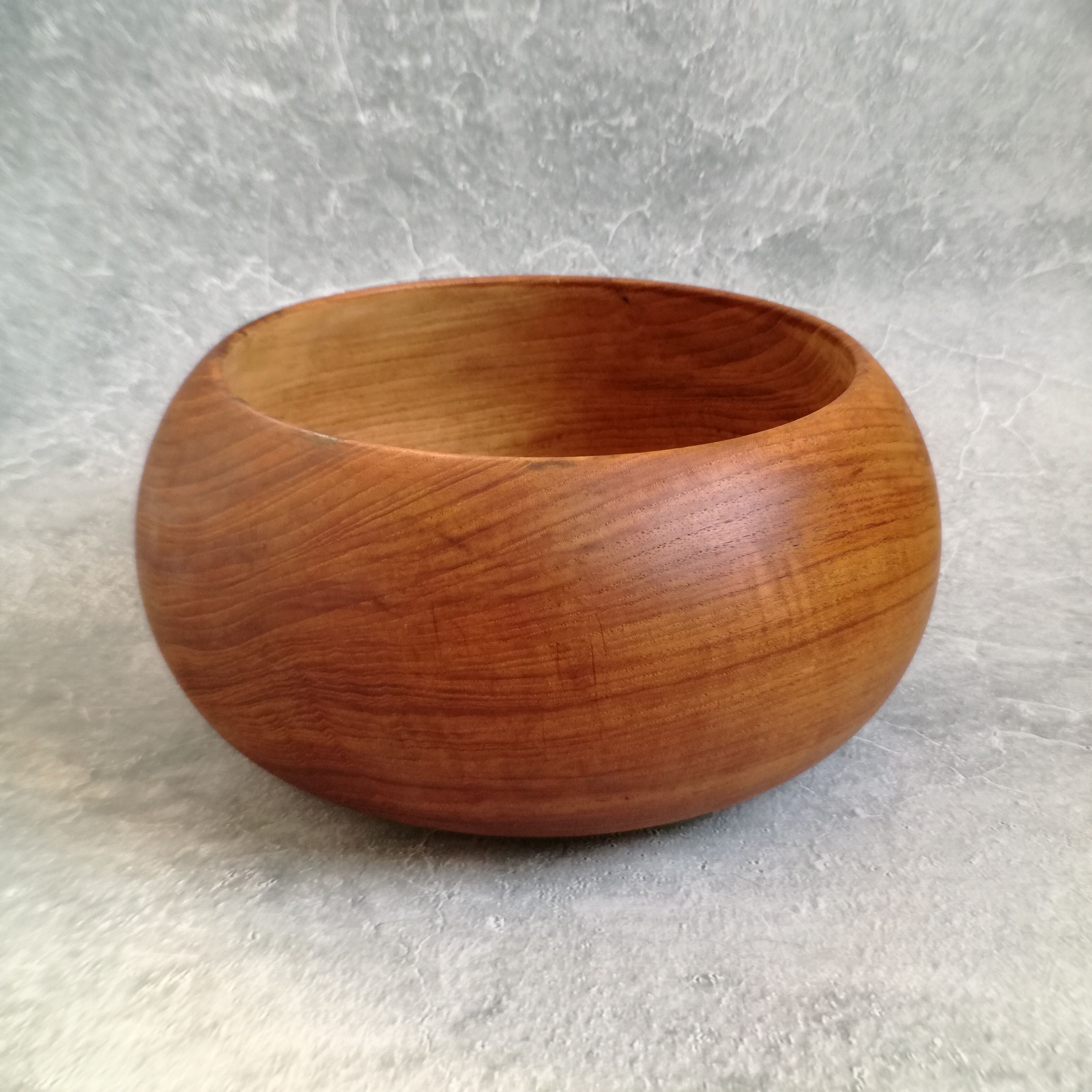 Vintage wooden basket