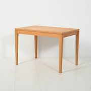 Table basse en hêtre scandinave des années 1950-60