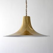 1960s/70s Scandinavian Brass Pendant Lamp