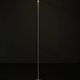 1970s Italian Murano Glass Dimmable Torchiere Floor Lamp