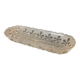 1 Elongated molded glass cup
