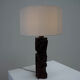 Sculptural table lamp by Gianni Pinna