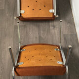 Paire de chauffeuses vintage 1970s