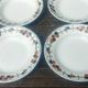 Set of eight ironstone soup plates from the Saint Amand earthenware factory