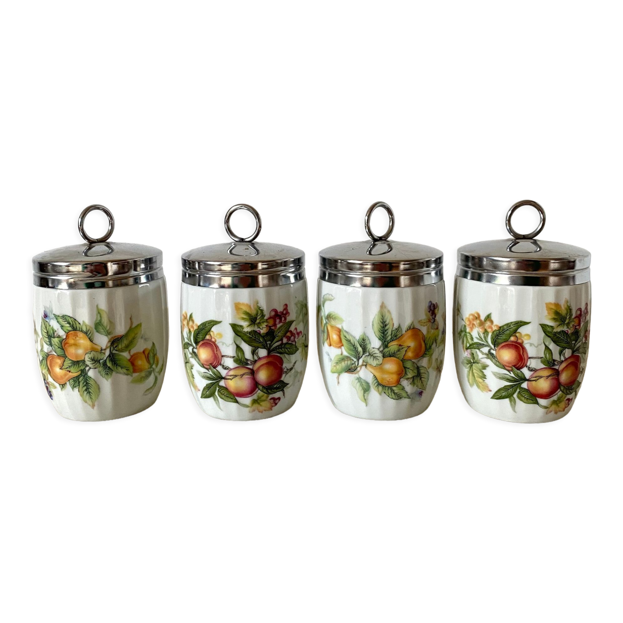 English porcelain pots windsor cooked-eggs