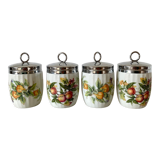 English porcelain pots windsor cooked-eggs