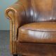 Comfortabele en stoere schapenleren 2 zits bank