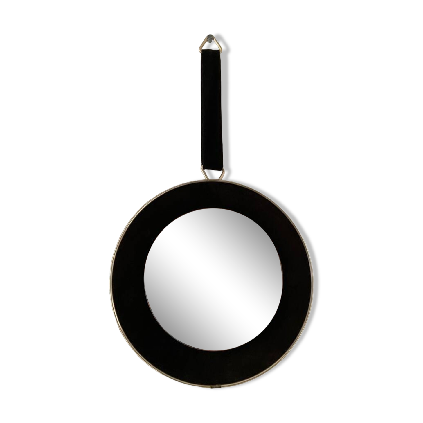 Miroir médaillon des années 60