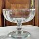 large fruit bowl on a pedestal in Sèvres crystal from the 1950s