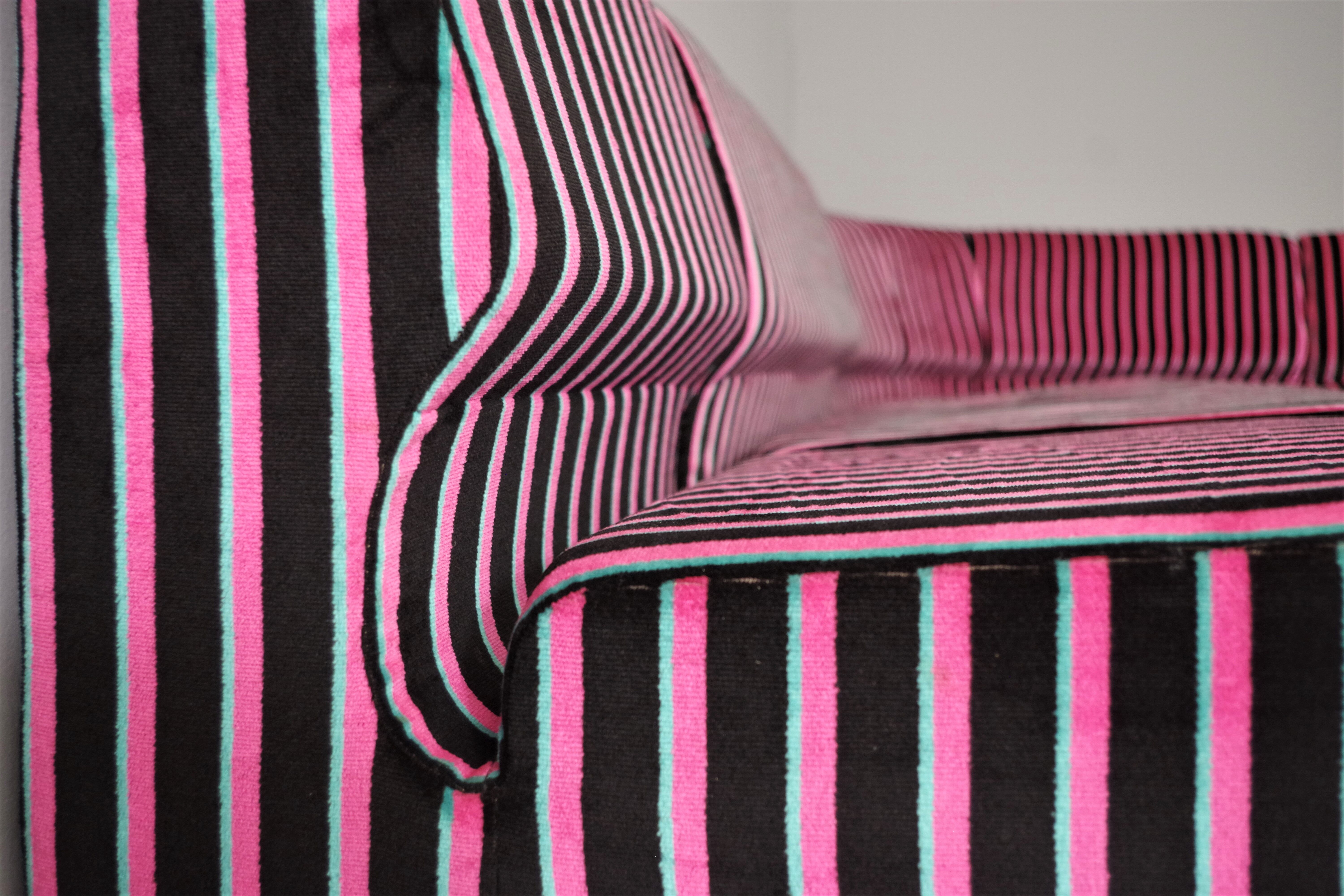 Cestari striped sofa 1995