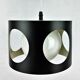 Vintage black metal suspension 1960