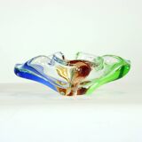 Design Art Rhapsody Collection glass bowl by Frantisek Zemek, Czechoslovakia 1960s