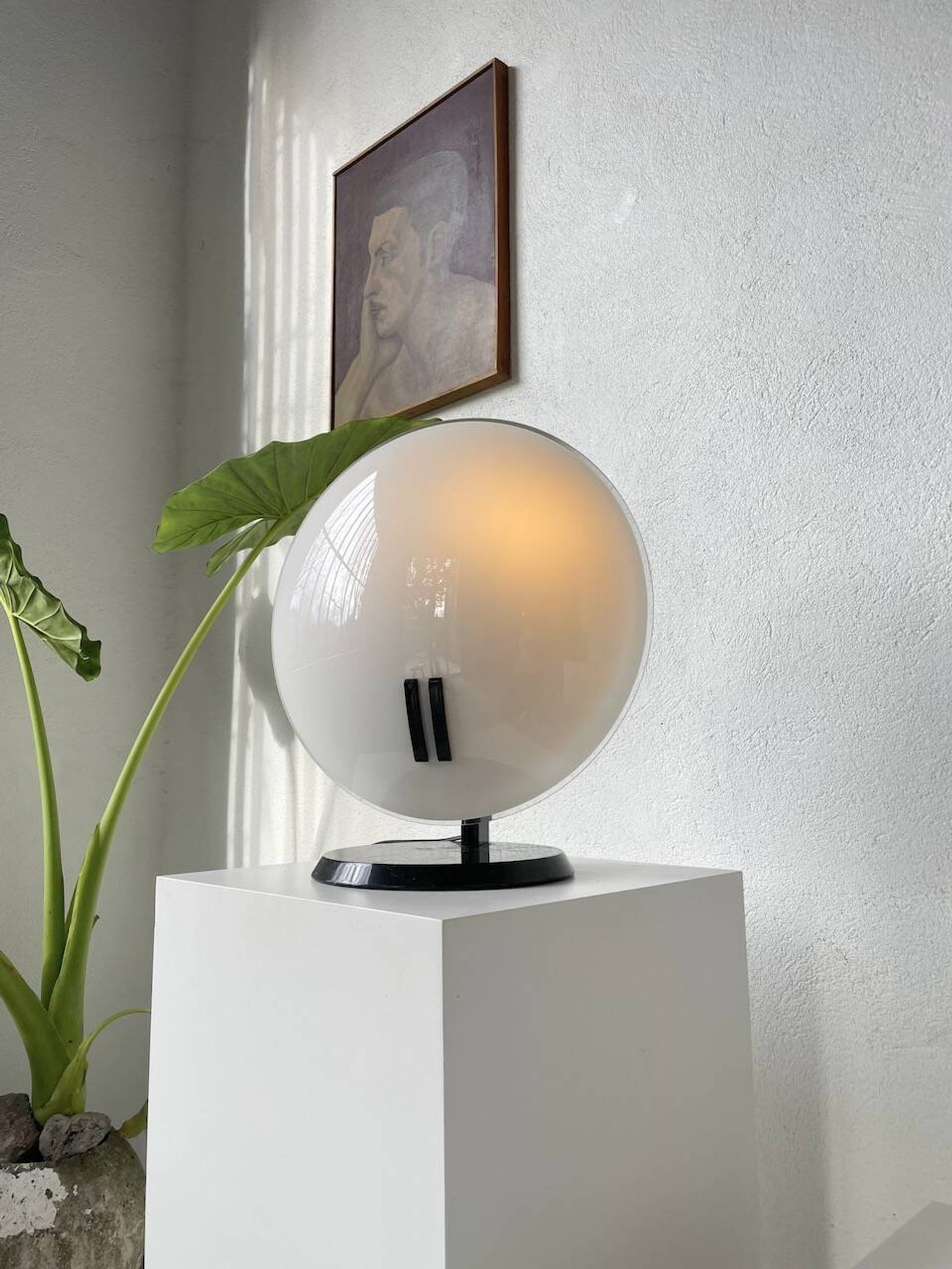Lampe de bureau « Perla » par Bruno Gecchelin pour Oluce 1980