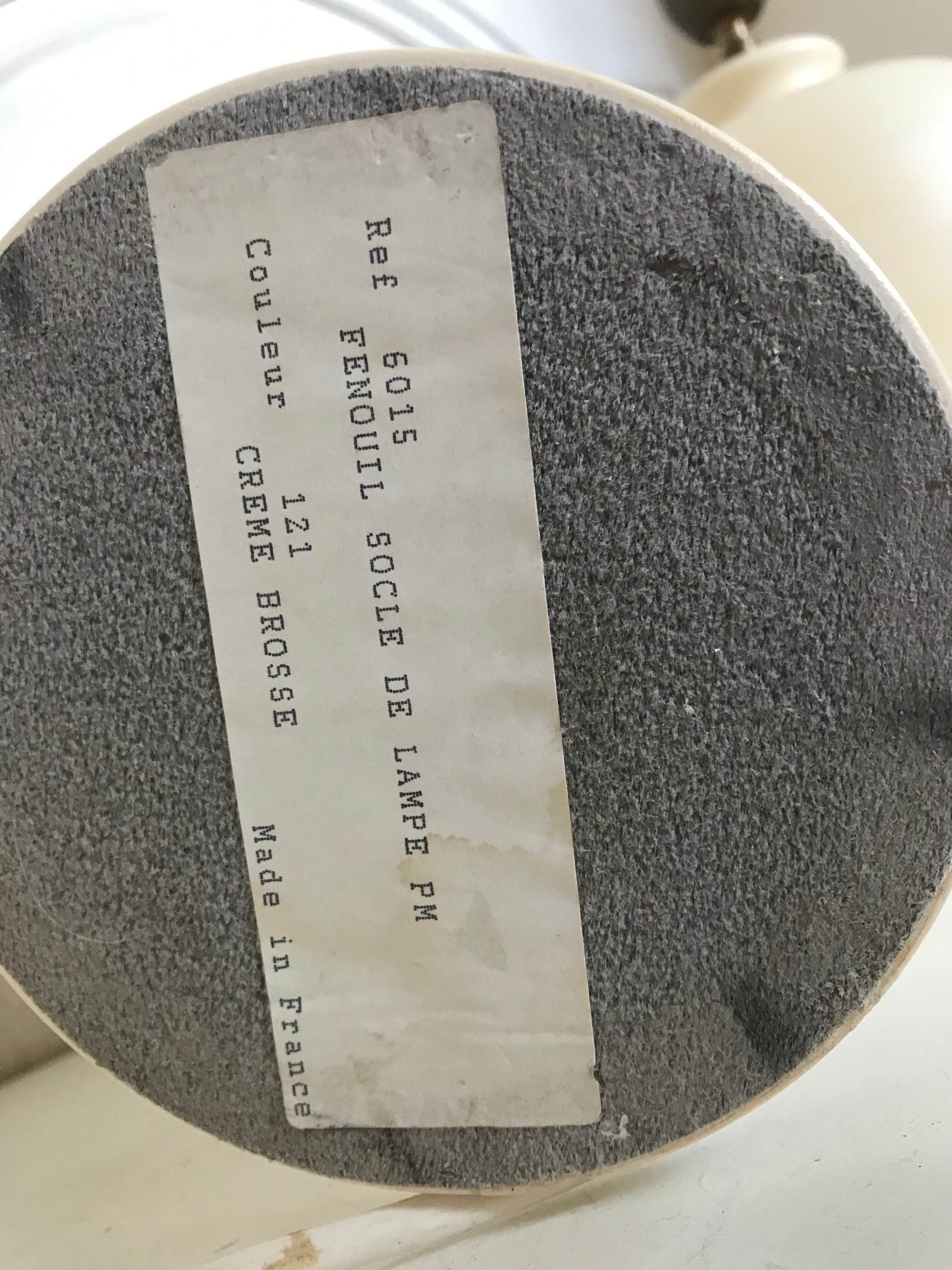 Pair of Kostka ceramic lamps